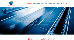 Desktop Screenshot of eight-horses.com