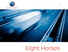 Tablet Screenshot of eight-horses.com